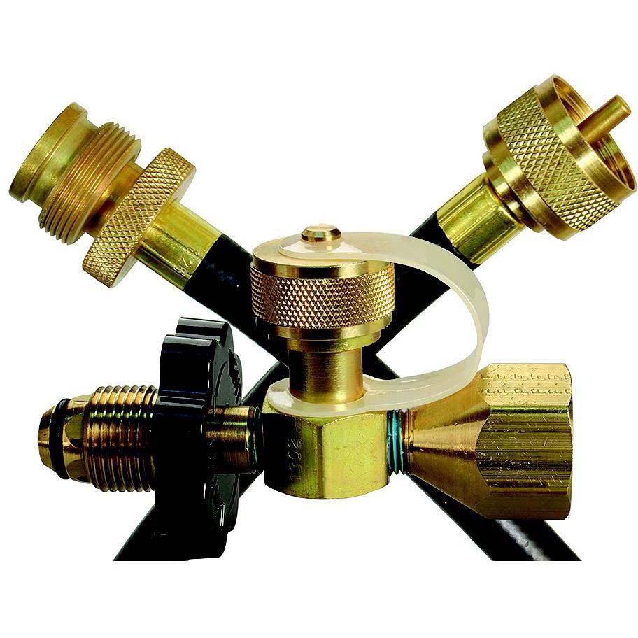JR Products 07-31505 LP Tank POL Extended Flo Kit with 144" Hose for RV Grills & Lanterns